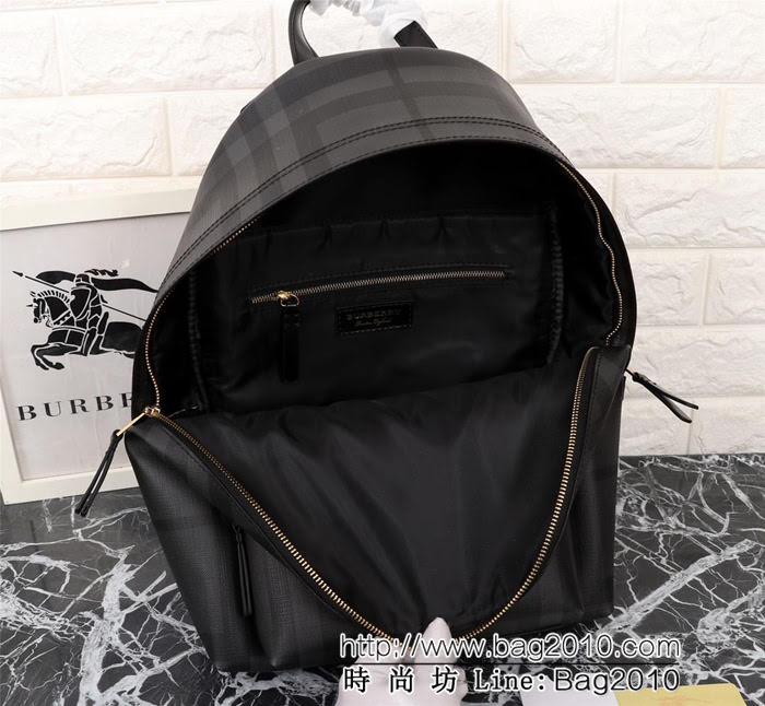 BURBERRY巴寶莉 London 格紋雙肩包 男女同款 40315651  Bhq1163